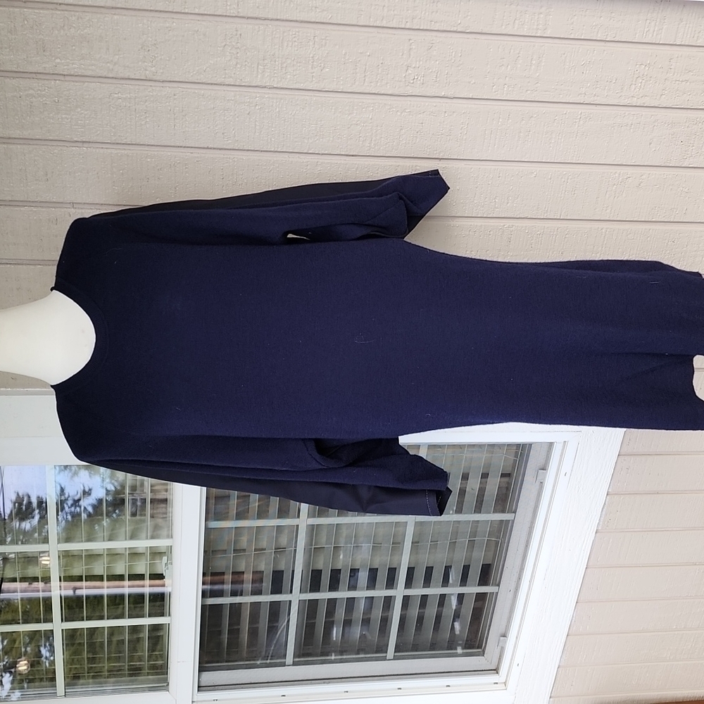 JNBY multi media knit dress size m